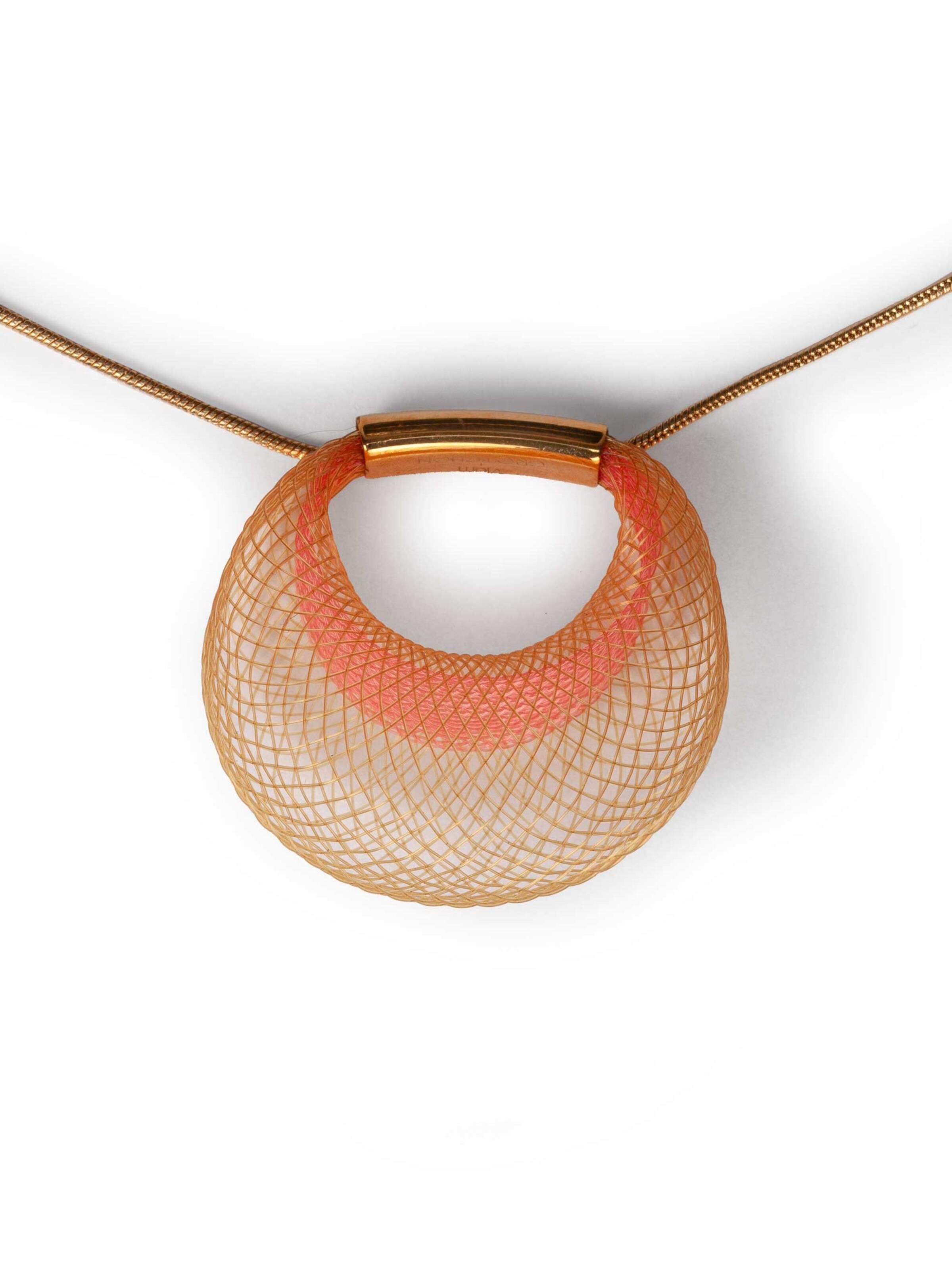 Gretchen Halskette 'Vlum Loop' in Braun