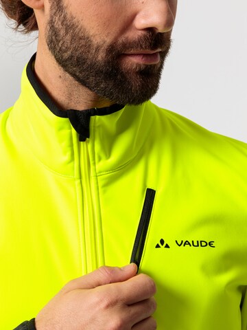 VAUDE Sports jacket 'Matera II' in Yellow