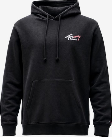 Felpa 'DM0DM22680' di Tommy Jeans in nero: frontale