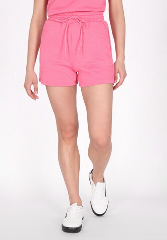 faina Athlsr Regular Trousers in Pink: front