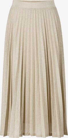 Rich & Royal Skirt in Beige: front