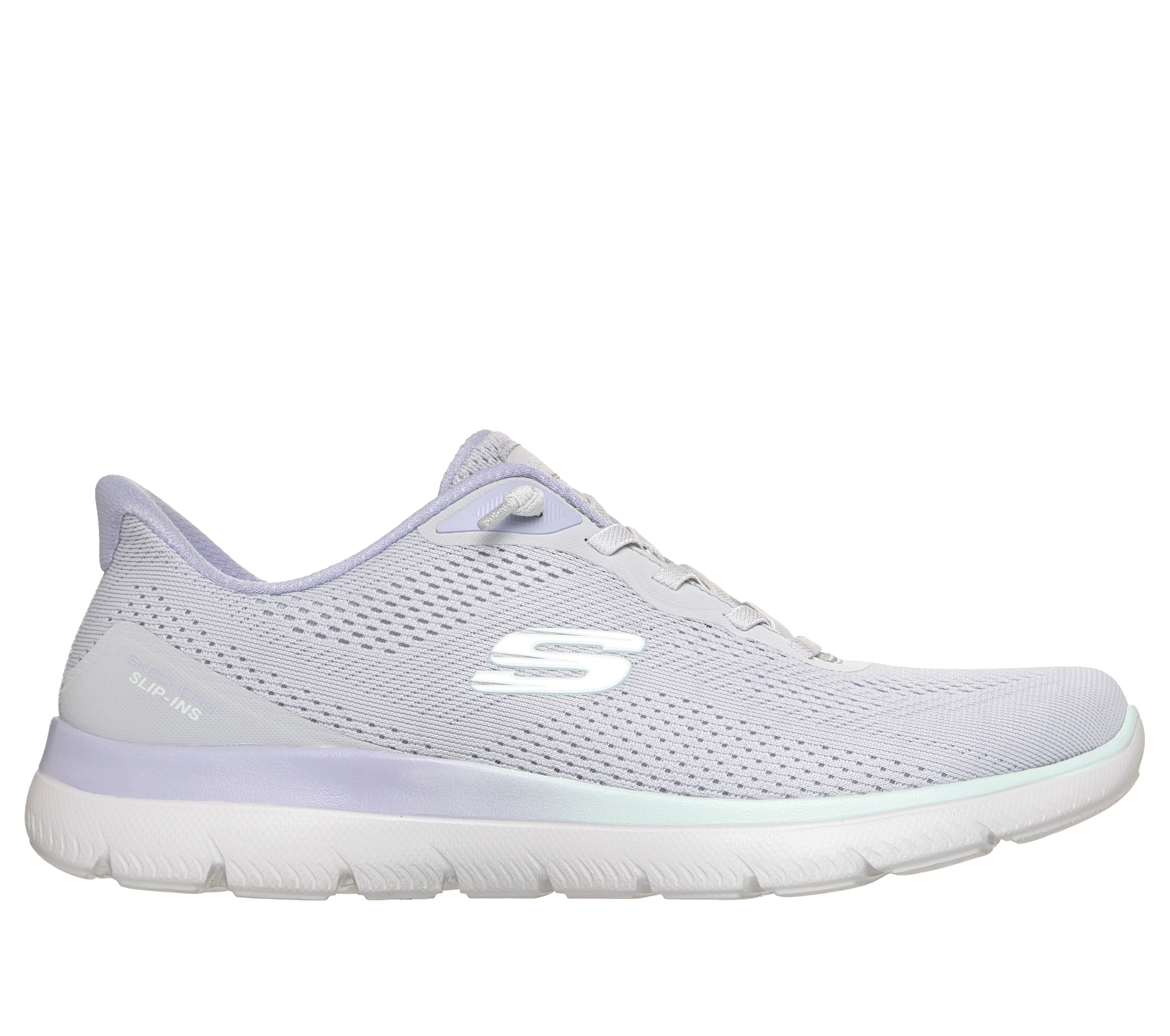 SKECHERS Slip On in Grau