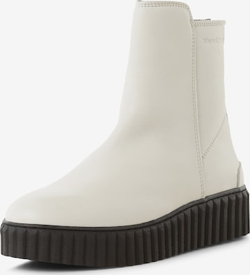 Bottines Marc O'Polo en blanc : devant