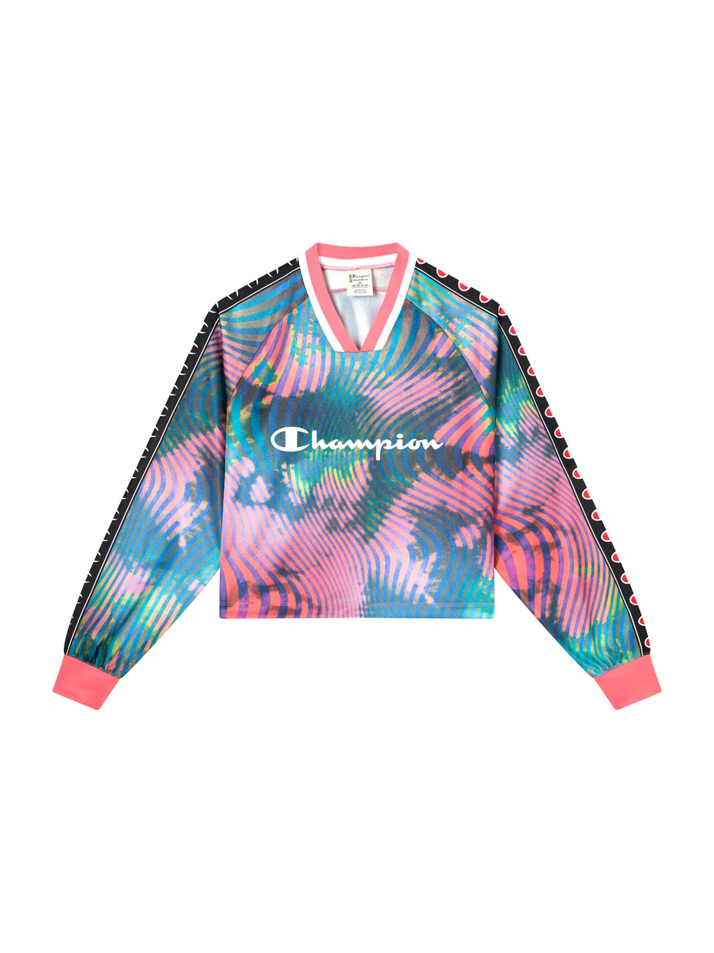 Champion Authentic Athletic Apparel Shirt in Roze: voorkant