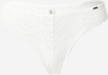 Lindex Thong 'Colin' in White: front