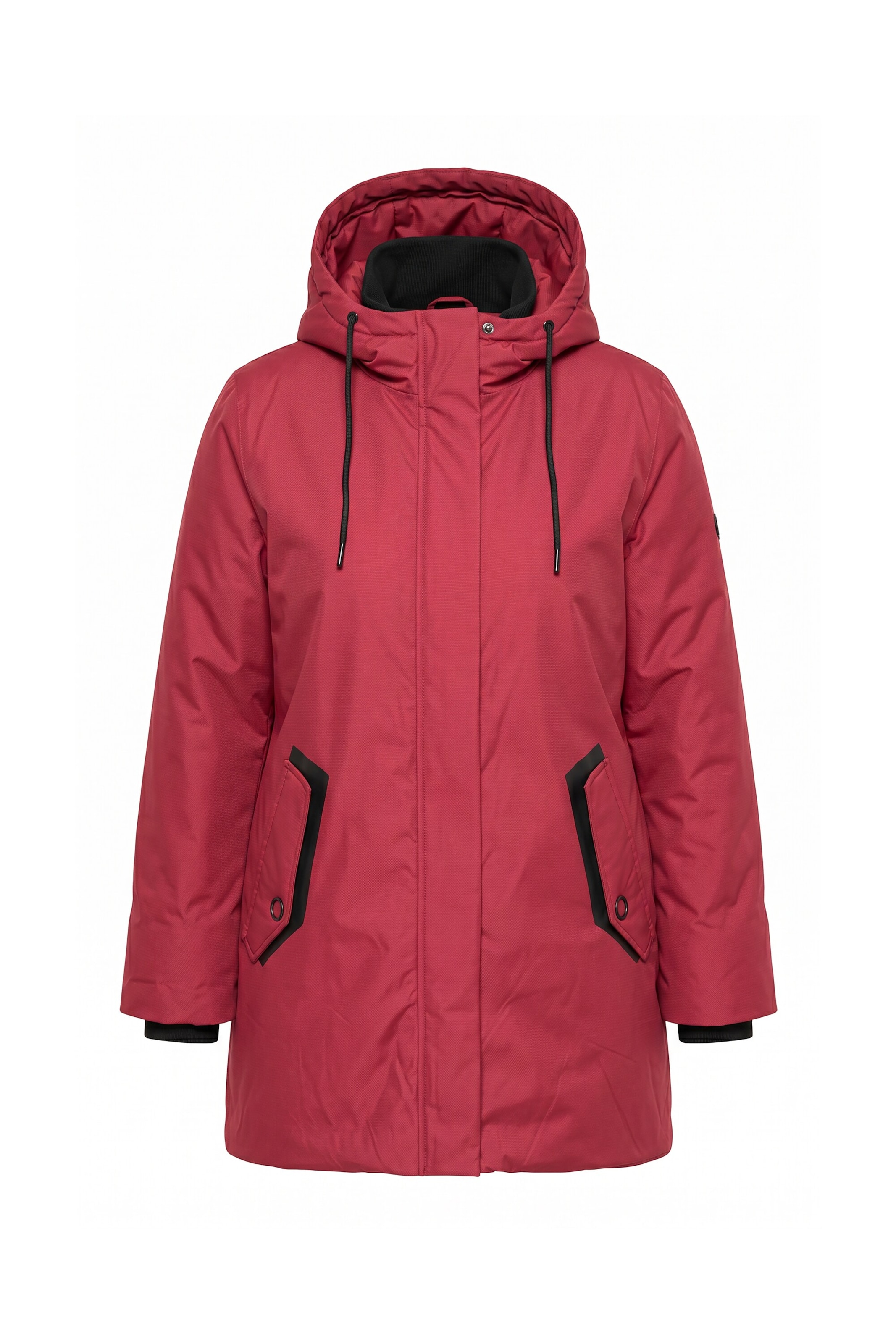 Ulla Popken Weatherproof jacket in M-L in Red, Item view