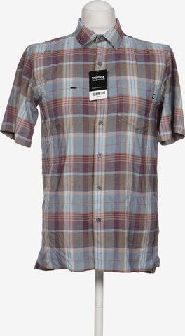 Marmot Button Up Shirt in S in Blue: front