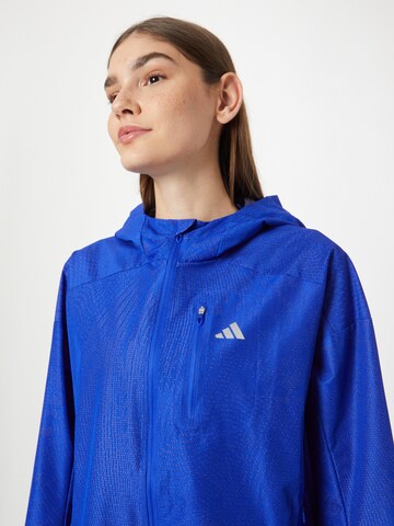 ADIDAS PERFORMANCE Sportjacke 'Adizero ' in Blau