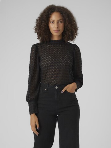 Camicia da donna 'BECCA' di VERO MODA in nero: frontale