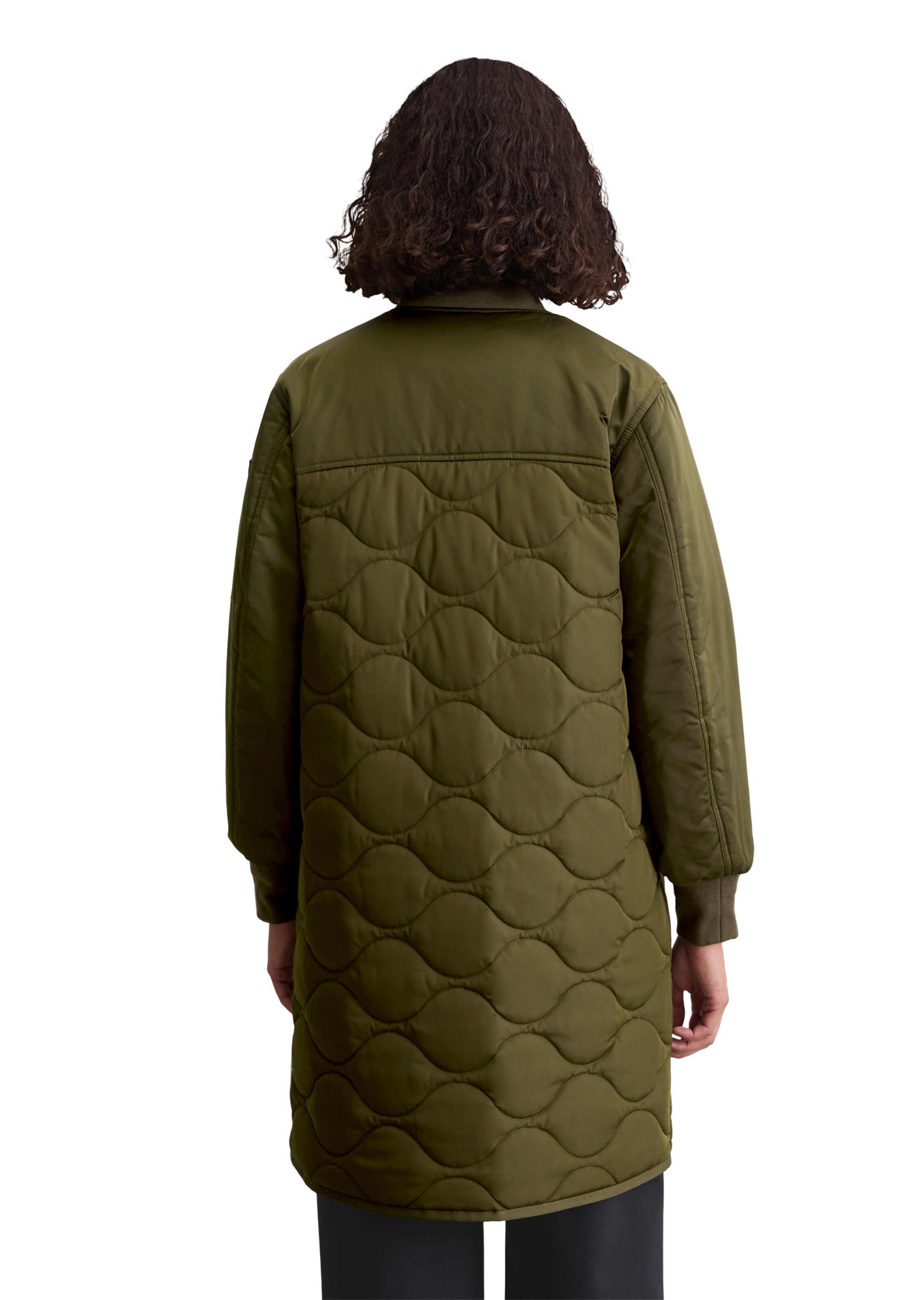 Marc O'Polo Mantel in Grün