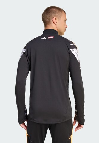 Maglia funzionale 'All Blacks Marvel' di ADIDAS PERFORMANCE in nero