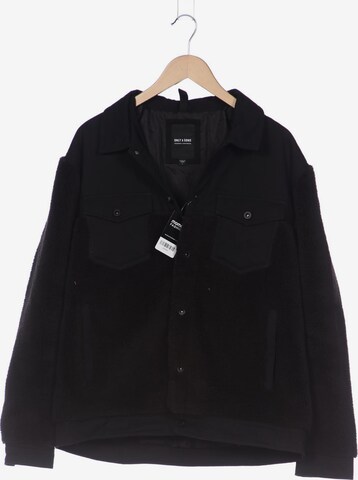 Only & Sons Jacket & Coat in L in Black: front