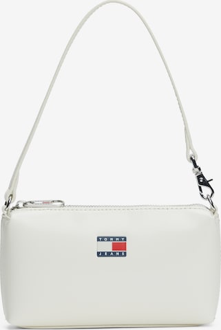 Tommy Jeans - Mala de ombro 'MUST' em branco: frente