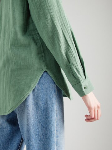 PIECES Bluzka 'MASTINA' w kolorze zielony