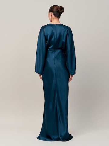 Sável - Vestido de noche 'LOLA' en azul