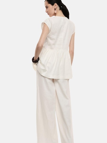 IMPERIAL - regular Pantalón 'IMPERIAL PANTALONE PANTALONE' en blanco