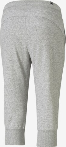 Effilé Pantalon de sport PUMA en gris