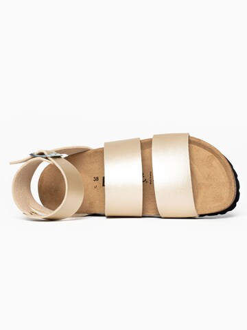 Bayton Clogs 'Soria' in Gold