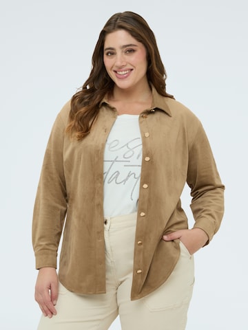 Maglietta di Fiorella Rubino in marrone