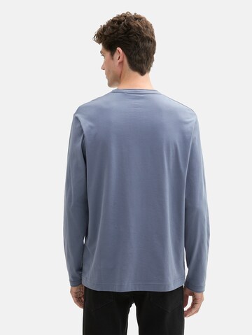 TOM TAILOR Langarmshirt in Blau
