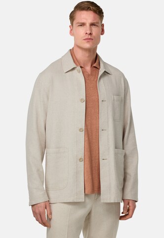 Veste mi-saison Boggi Milano en beige : devant