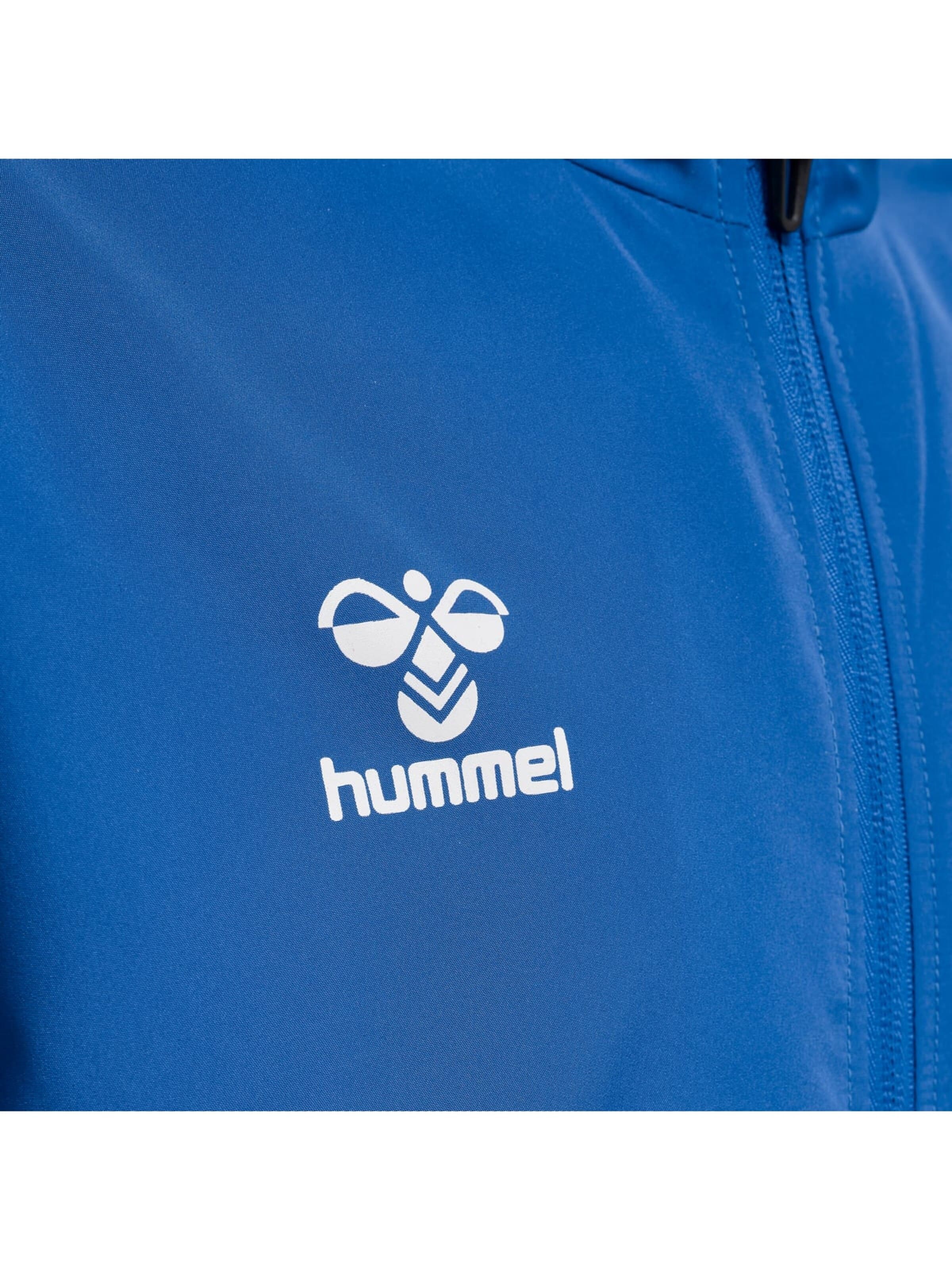 Veste de sport 'hmlCORE XK MICRO ZIP JACKET KIDS' Hummel en bleu