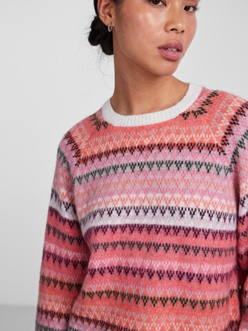 PIECES Pullover 'FIPPA' in Pink