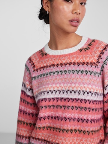 PIECES Sweater 'FIPPA' in Pink