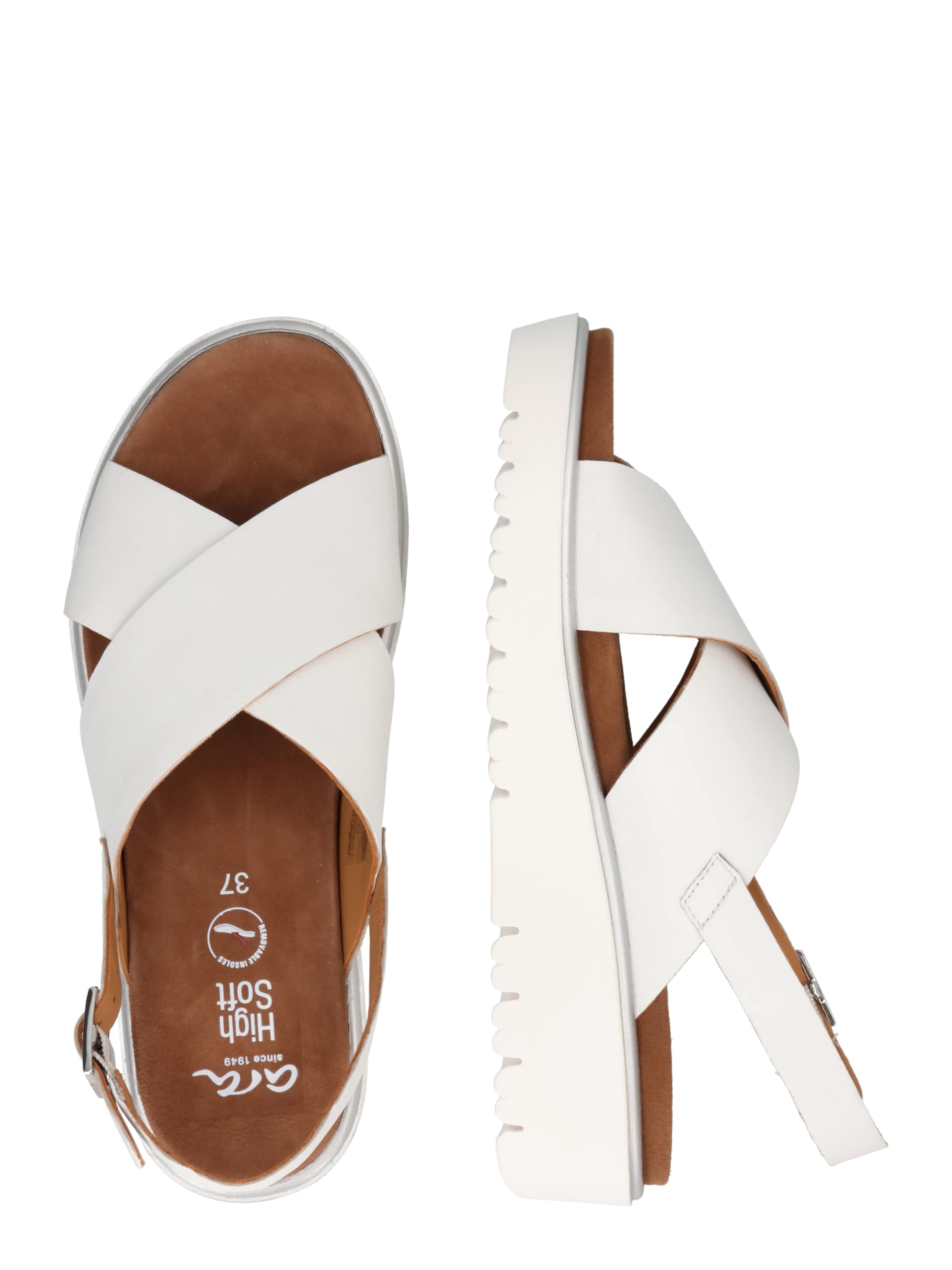 Sandalo 'Bilbao' di ARA in bianco