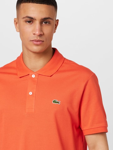 Slim fit Tricou de la LACOSTE pe portocaliu