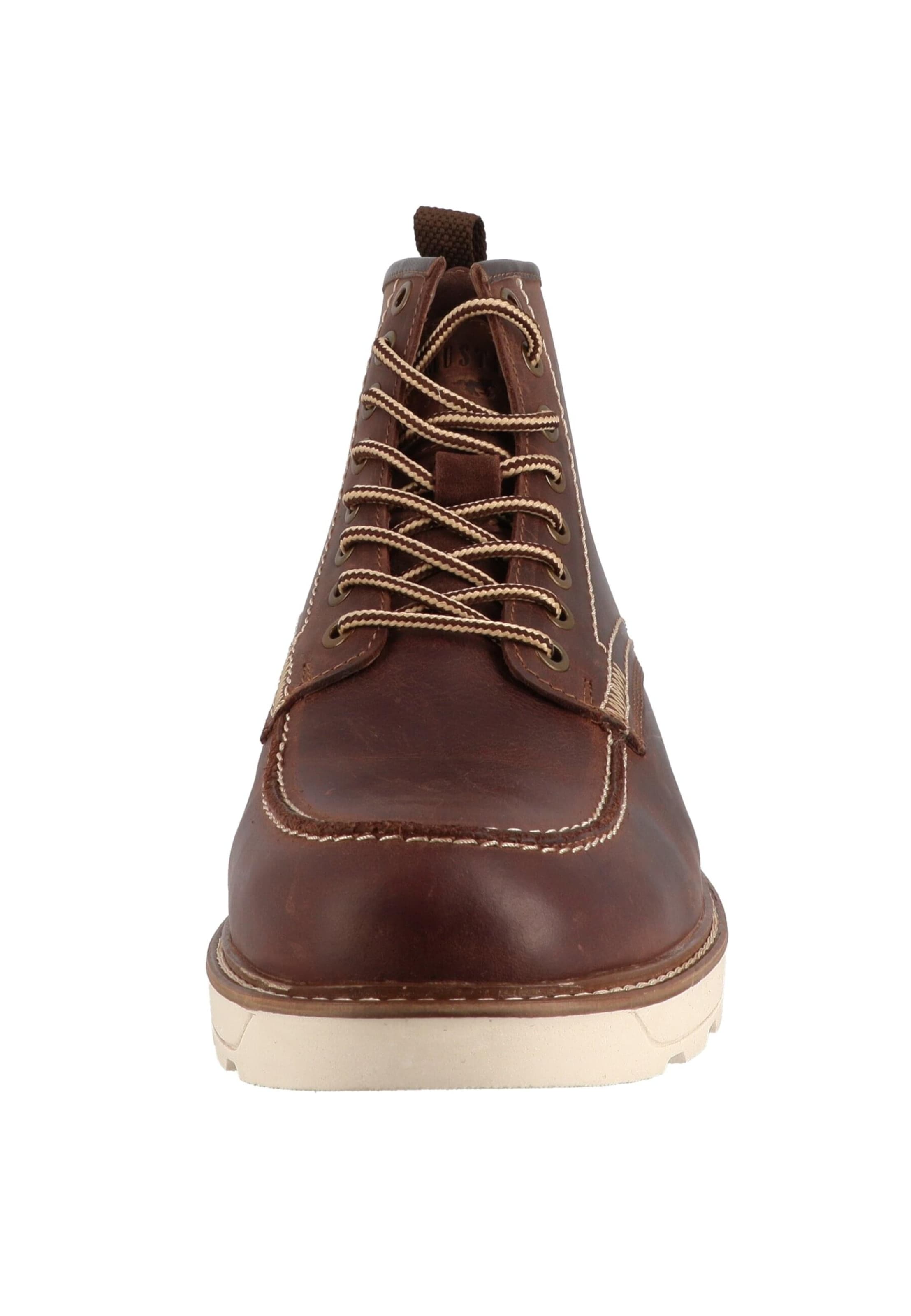 Bottines à lacets 'Egidio' MUSTANG en marron