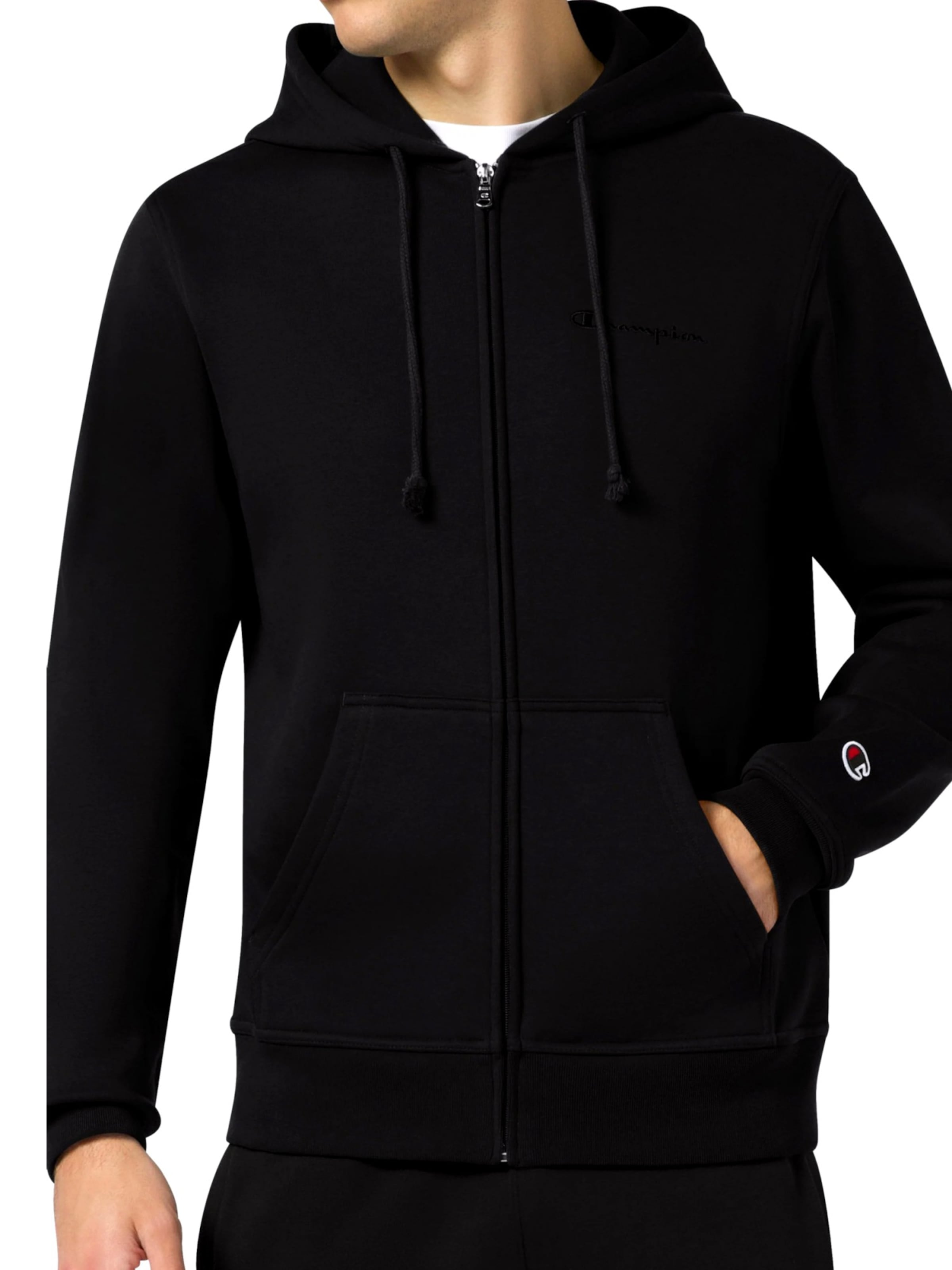 Champion Authentic Athletic Apparel Sweatjakke i sort