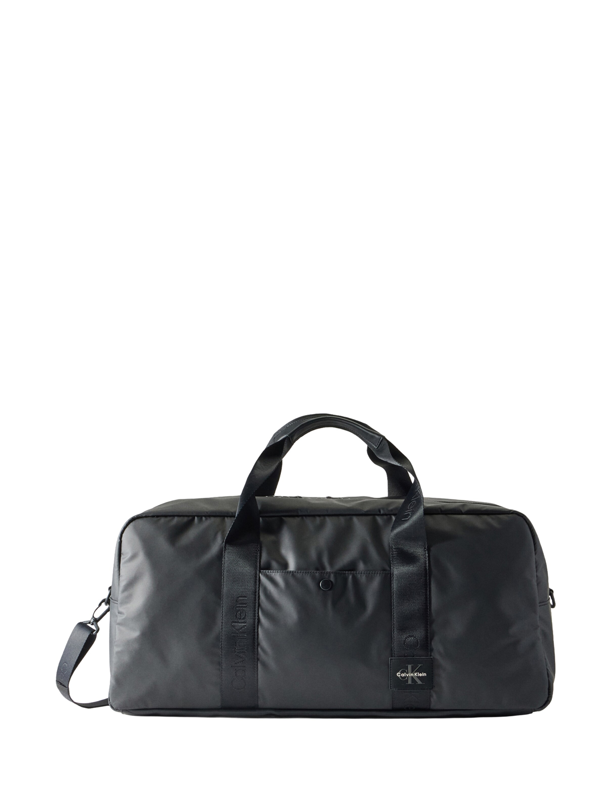 Sac week-end Calvin Klein en noir : devant