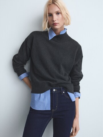 évasé Jean 'SIENNA' MANGO en bleu