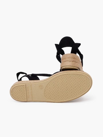 Sandales Pisamonas en noir