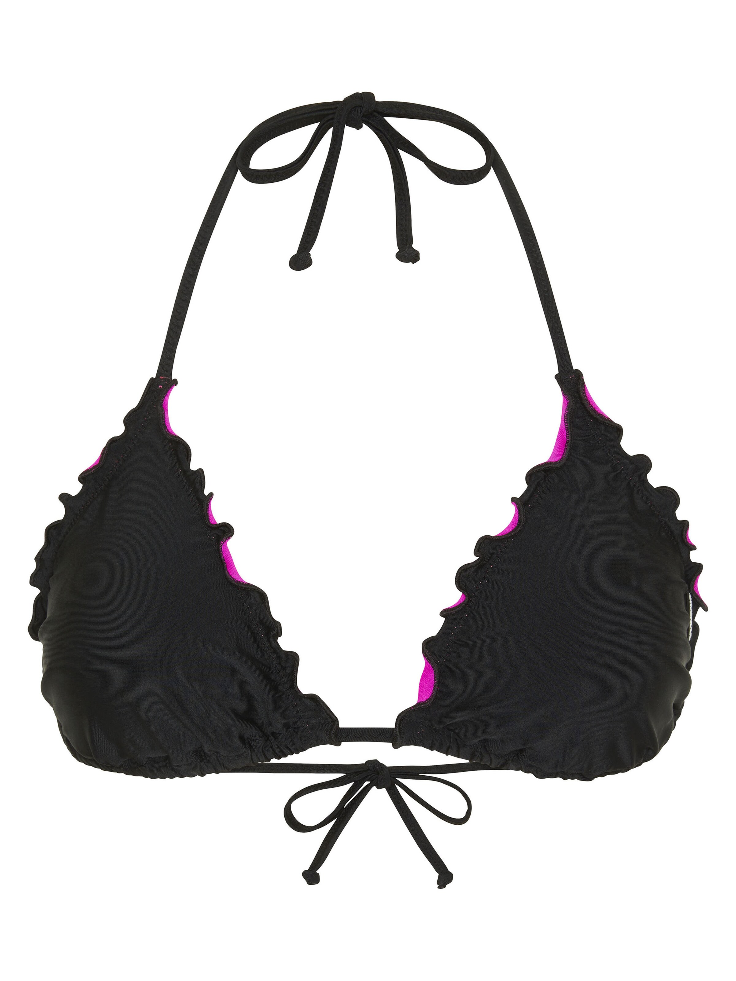 CHIEMSEE Bikinitop in Schwarz: Vorderseite
