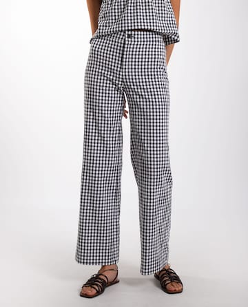 Wide Leg Pantalon THE-ARE en blanc