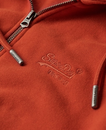 Superdry Sweatjacke in Orange