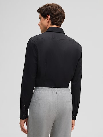 STRELLSON Super Slim Fit Hemd ' Adrian ' in Schwarz