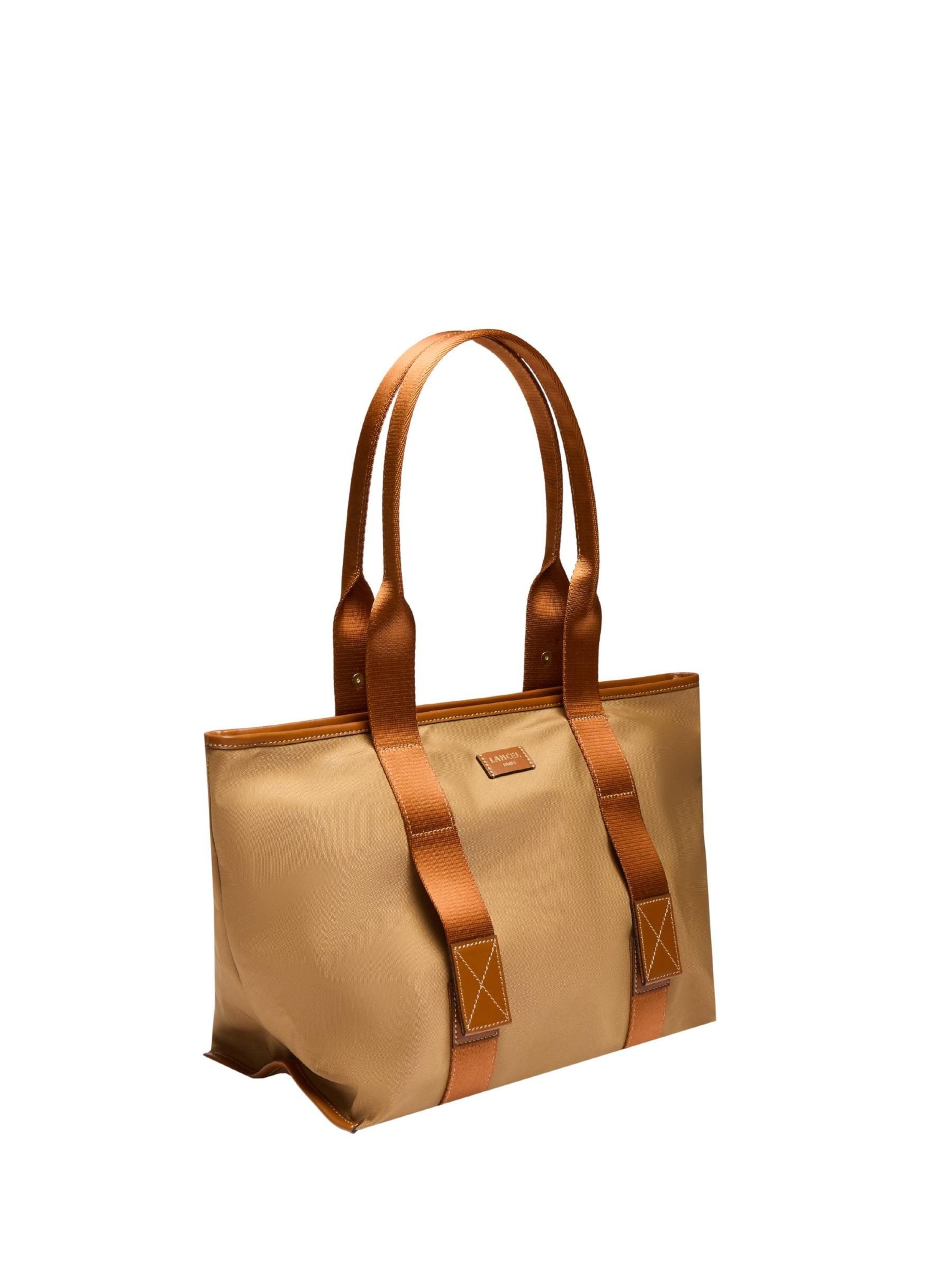 Lancel Shopper in Beige