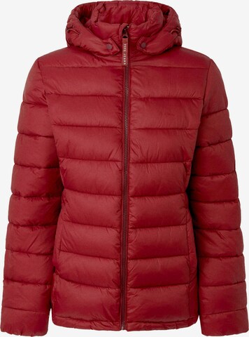 Pepe Jeans Winter Jacket 'MADDIE' in Red: front