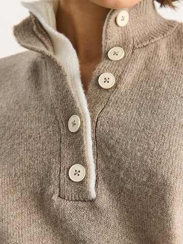 Bianco Lucci Pullover 'Pullover' in Beige