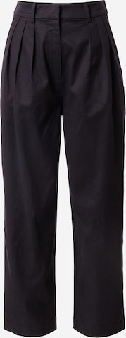 Guido Maria Kretschmer Women Loose fit Pleat-Front Pants 'Nadia' in Black: front