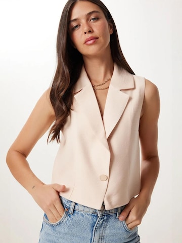 Happiness İstanbul Bodywarmer in Wit