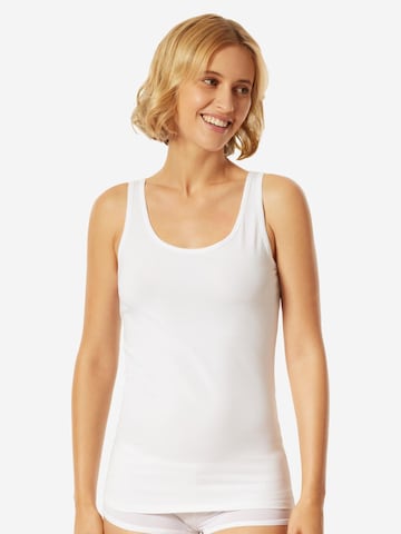 uncover by SCHIESSER Onderhemd 'Cotton' in Wit