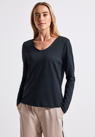 STREET ONE Shirt in Blue: front