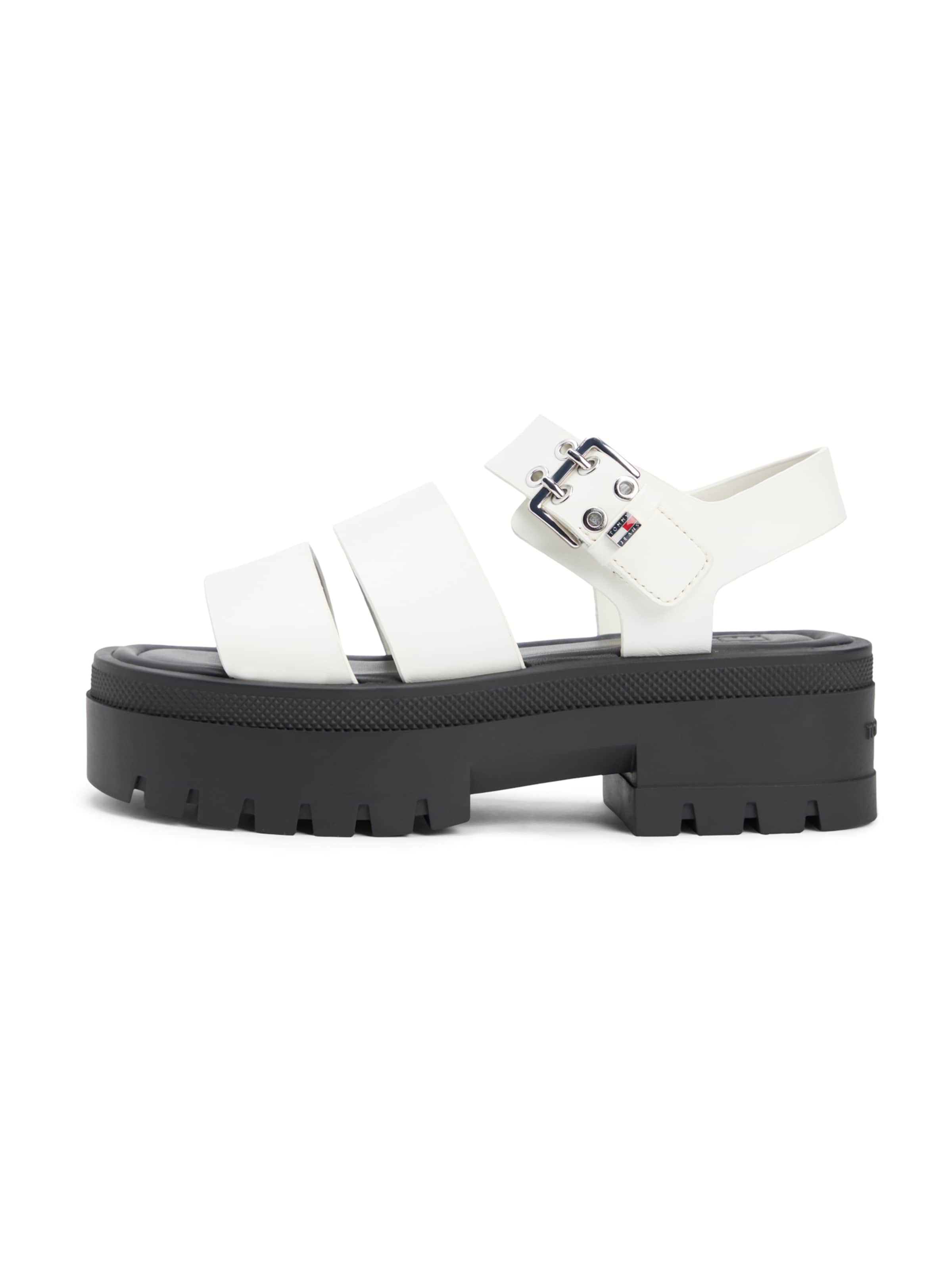 Tommy Jeans Sandal in White: front