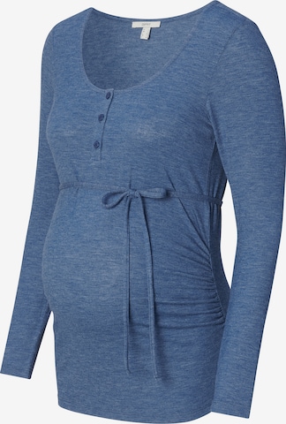 Esprit Maternity Shirt in Blue: front