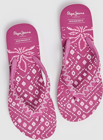 Pepe Jeans Zehentrenner ' RAKE ETHNIC ' in Pink