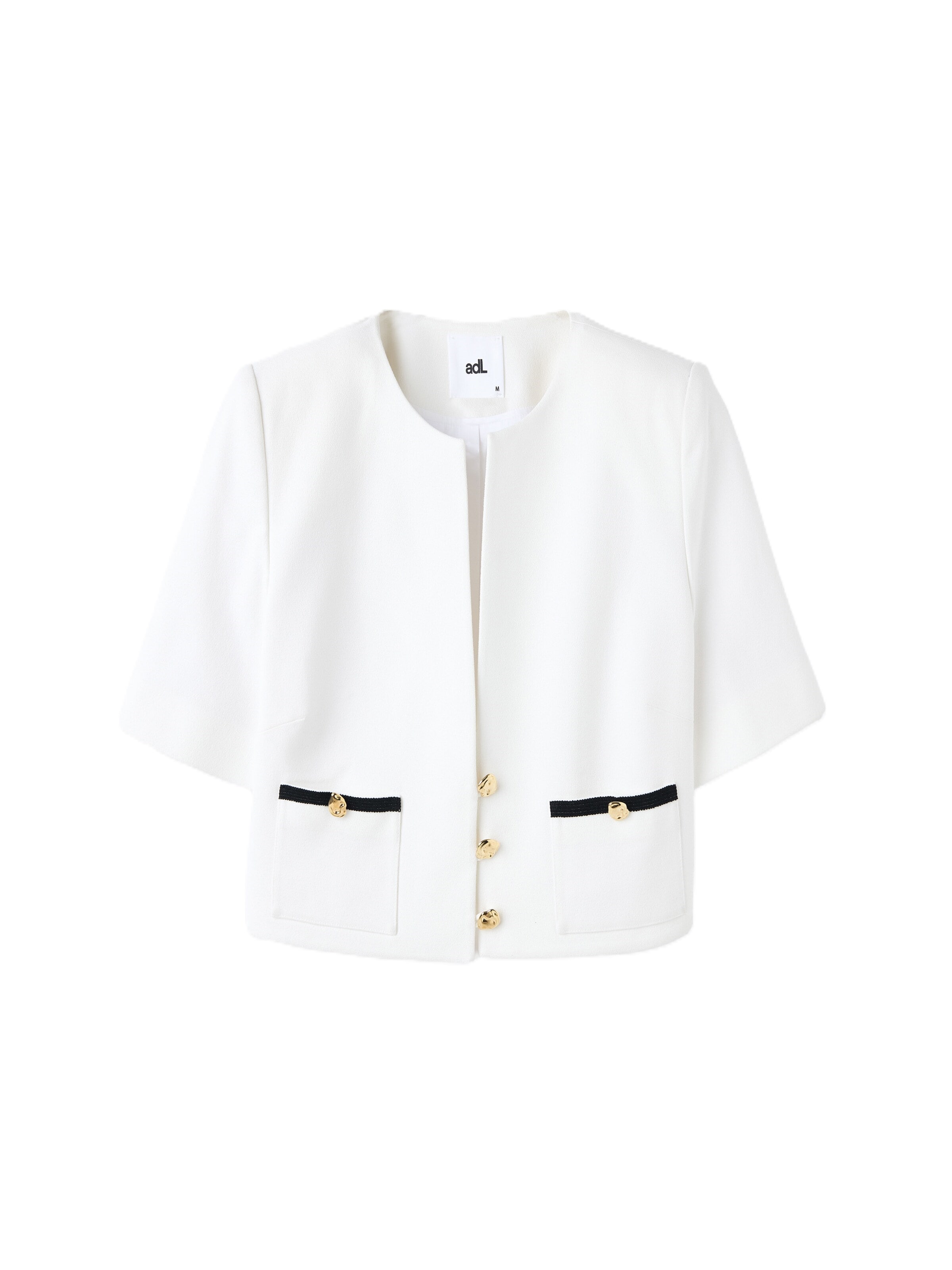 adl Blazers in Wit: voorkant